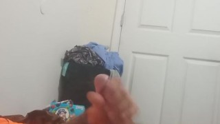 Just stroking no cum