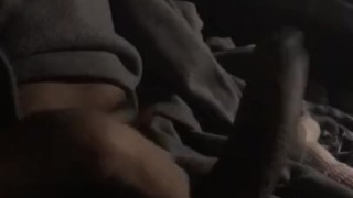 I love masturbating my big black dick for you