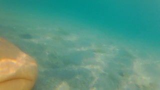 DEEP ANAL into the Sea with Cloud of underwater CUM