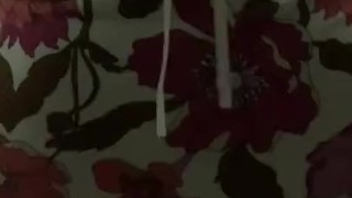 Big dildo tight pussy ride
