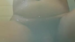 Bathroom masturbation - The sperm flew so high!