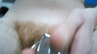 showing off my chastity cages #3
