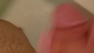 Soft To Hard Cock In The Shower