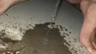 MIDNIGHT PEE OUTSIDE! HOPE NO ONE SAW!