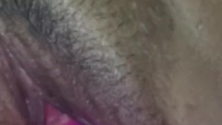Woke up to a big dildo in my pussy and squirting