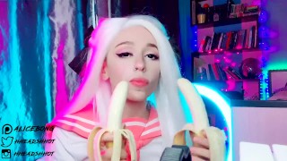 Schoolgirl learns to do Blowjob