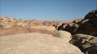 Quick blowjob in Petra, with cum in my mouth