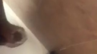 Beating my dick in the shower