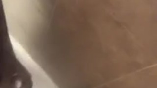 Beating my dick in the shower