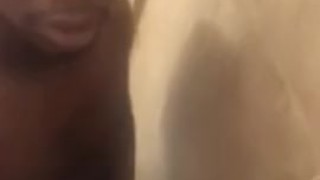 Beating my dick in the shower