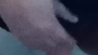 Up close Pussy riding dildo