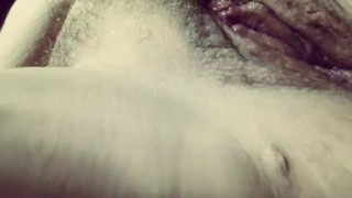 Edging my pussy till I clench...