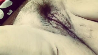 Edging my pussy till I clench...