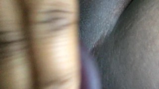 Close up dildo play