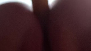 BBW fucks asshe with dildo
