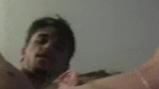 Amateur couple likes the camera