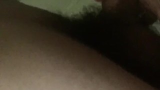 Amateur couple likes the camera