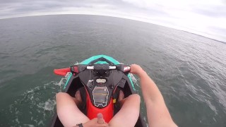 First time jet skiing (NAKED!!)