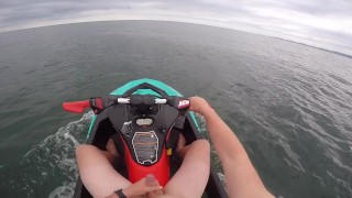 First time jet skiing (NAKED!!)