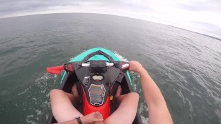 First time jet skiing (NAKED!!)