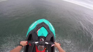 First time jet skiing (NAKED!!)