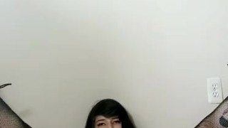Goth Girl Shows Off