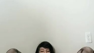Goth Girl Shows Off