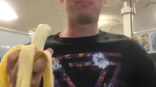 This banana isn’t going to eat itself