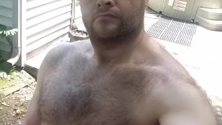 Hayden's Dick Outside
