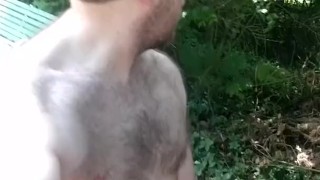 Hayden's Dick Outside