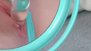 watch how i tease myself until soaked