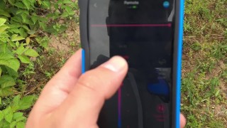 Outdoor Controlled Orgasm In Public Raspberry Patch | Lexa Lite