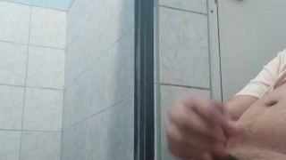 chub asian guy jerking off