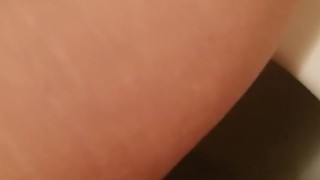 Short Girl Rushes To Go Pee