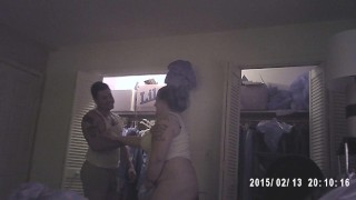 Girl Wrestling Naked WIth Roommate