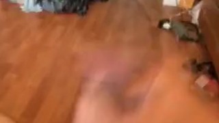 Horny waiting for wife to suck my cock