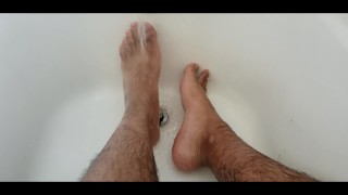Shaving My Big Hairy Feet