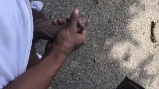 Playing outside the car