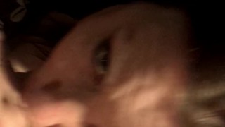 Mature Milf Wife Gives Great Blowjob to Lucky Guy - SO GOOD!