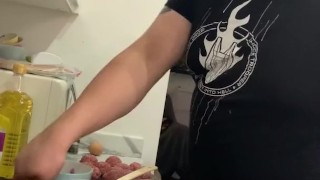 An Oiled Up Italian With Big Meaty Balls And Extra Sauce