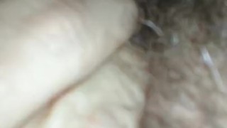 Wet pussy rubbing