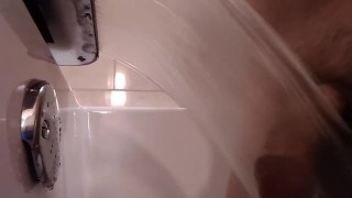 Penis waterfall feels good