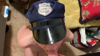 Naughty Cop Gets Fucked HARD In Her Own Cuffs