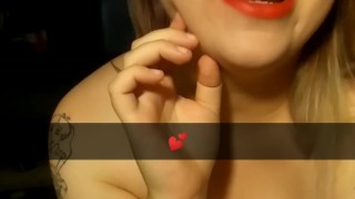 Playing with Boobs while Singing
