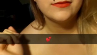 Playing with Boobs while Singing