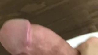 Just a little tease of me stroking my cock with some juicy precum!!