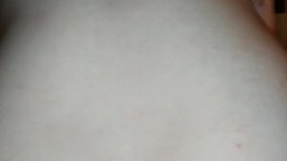 Thick ass white chick loves to suck and ride her big dick boss