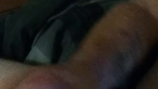 Cumshot beating my cock