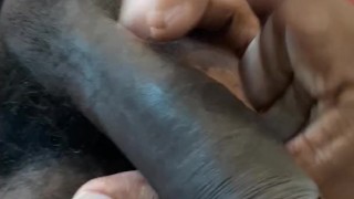 Beating my meat a little