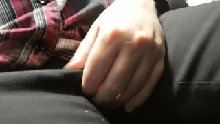 Rubbing with a Pen at Work